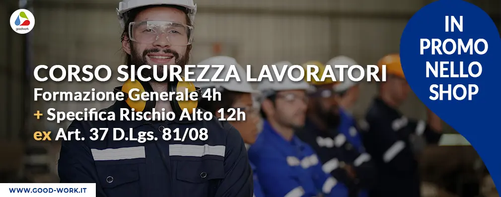 corso sicurezza lavoratori parte generale 4 ore rischio alto 12 ore genova promo
