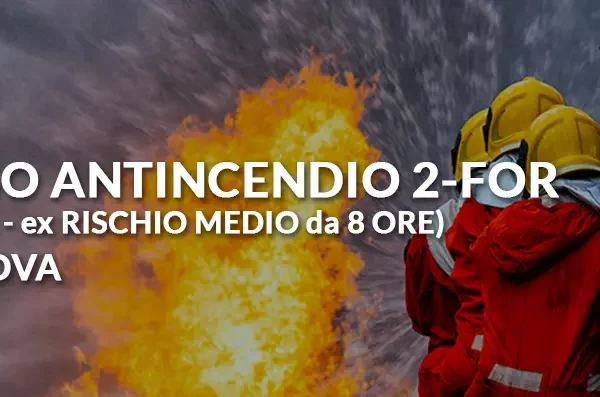 corso antincendio 2 for livello 2 genova promo
