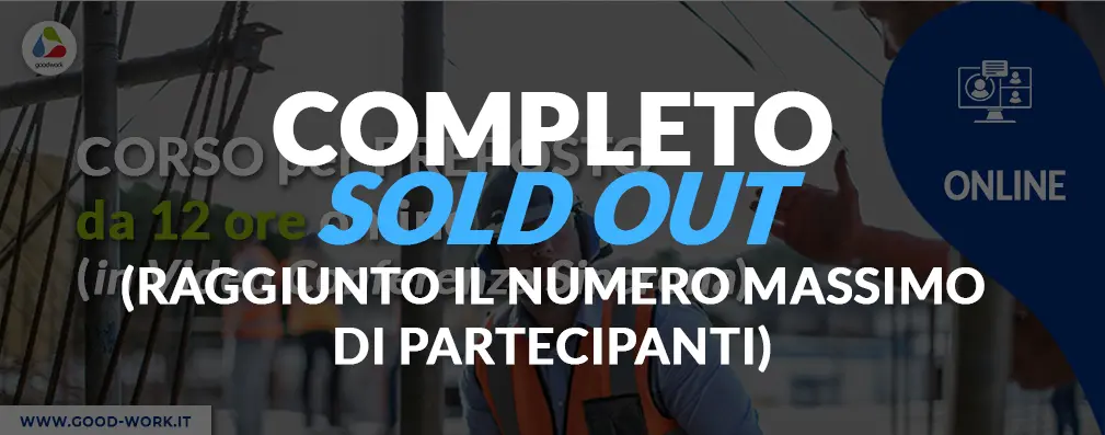 sold out corso preposti VC