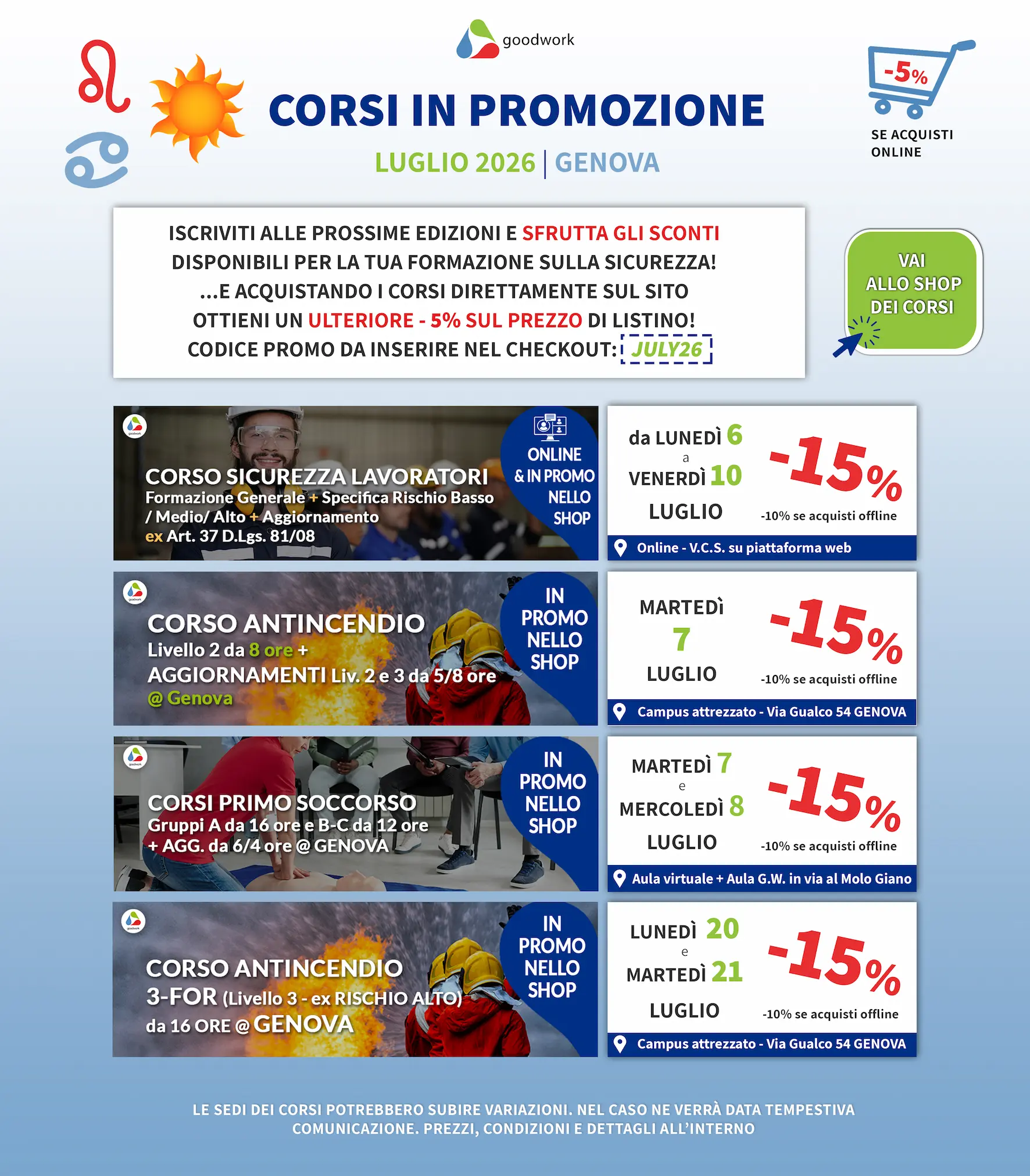 Corsi-sicurezza-Genova-Online-promo-luglio-2026