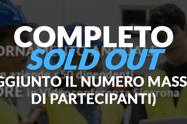 Sold out aggiornamento rls meno di 50 dipendenti